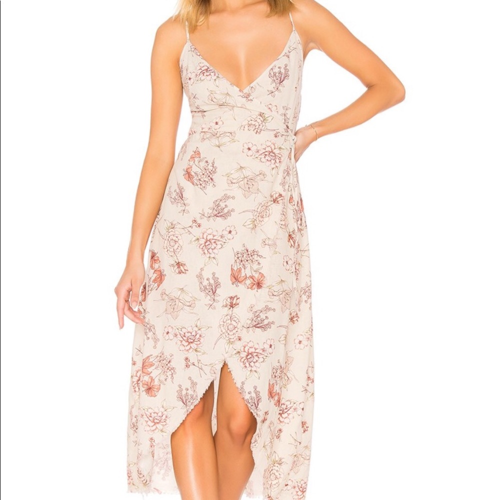 Somedays Lovin Golden Sky Wrap Dress